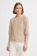 Humus Melange Bat Wing Oversized Jumper