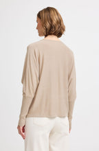 Humus Melange Bat Wing Oversized Jumper