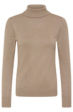 Hummus Melange Roll Neck Jumper