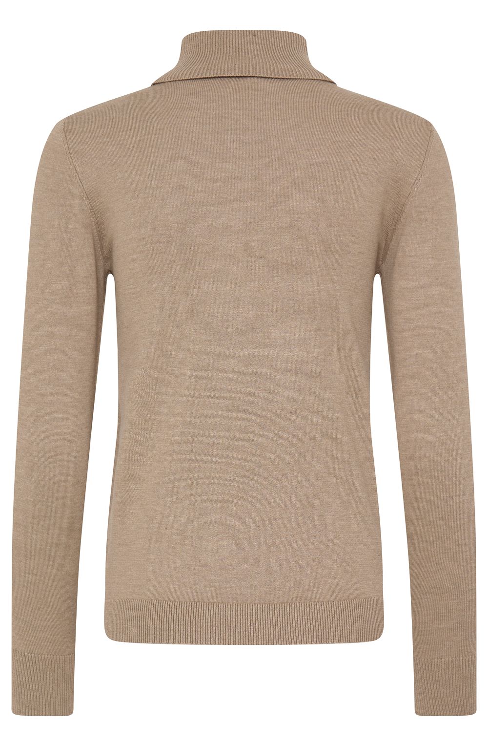 Hummus Melange Roll Neck Jumper