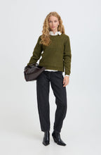 Avocado Ribbed Knit Jumper