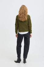 Avocado Ribbed Knit Jumper