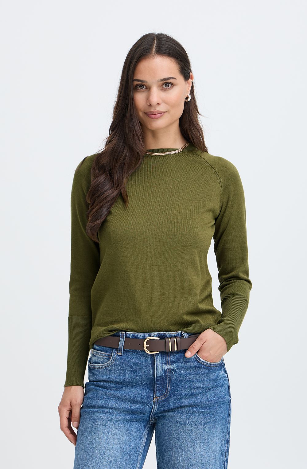 Avocado Fine Knit Jumper