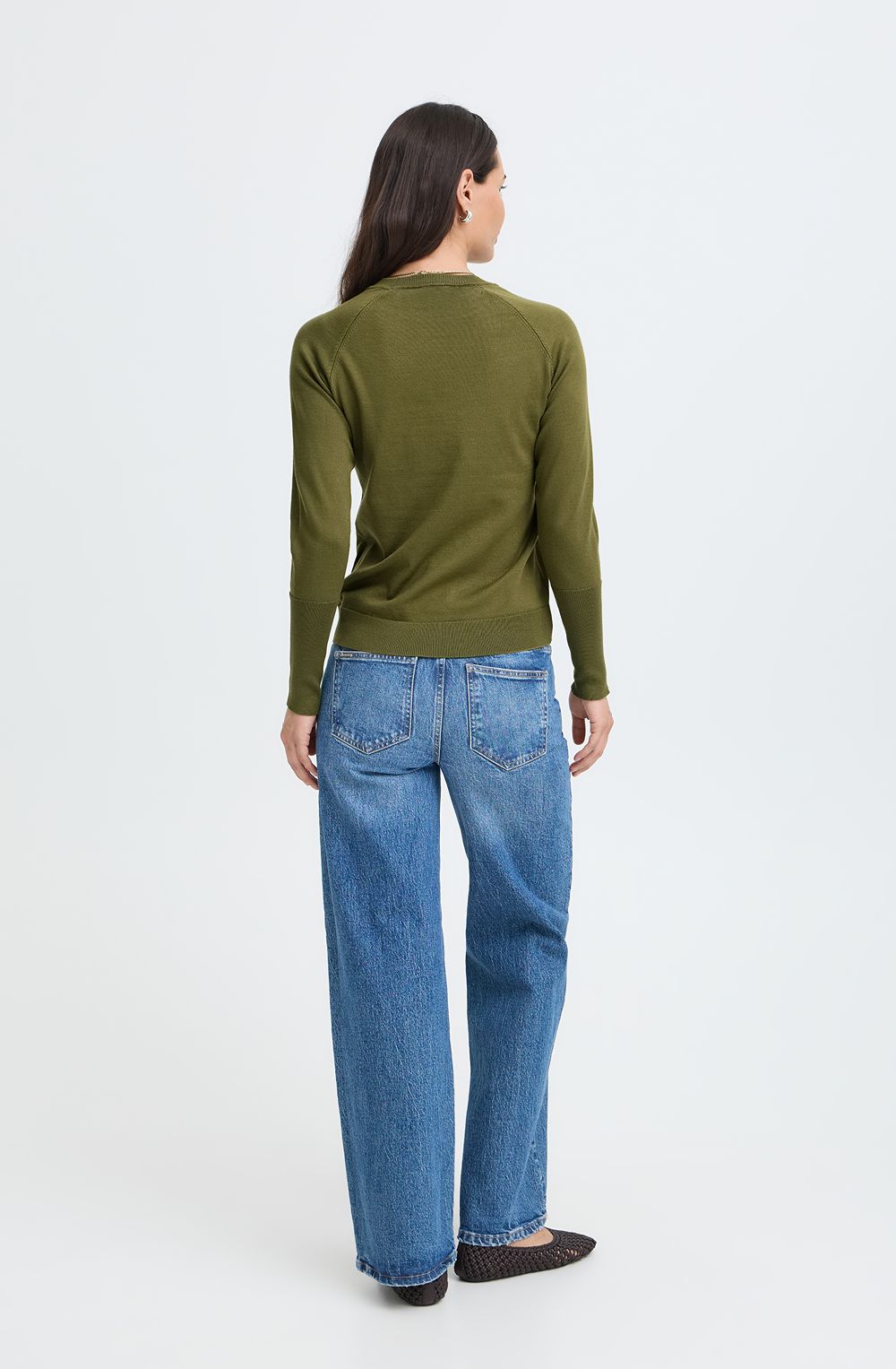 Avocado Fine Knit Jumper