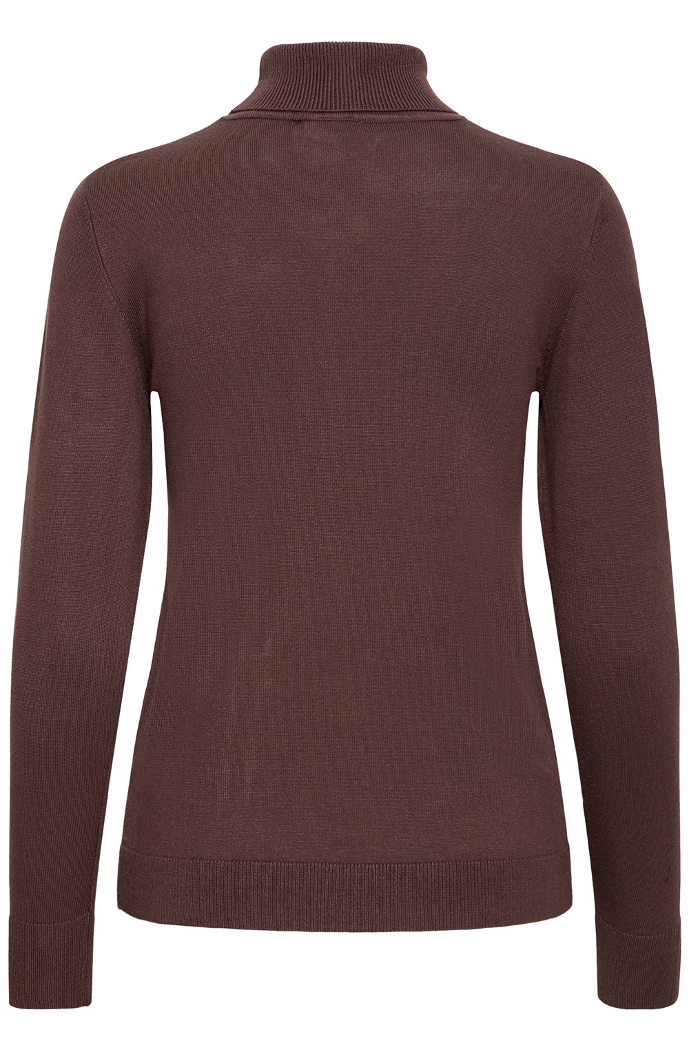 Java Brown Roll Neck Jumper