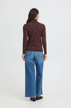 Java Brown Roll Neck Jumper