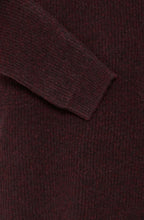 Fudge Melange Ribbed Knit Jumper