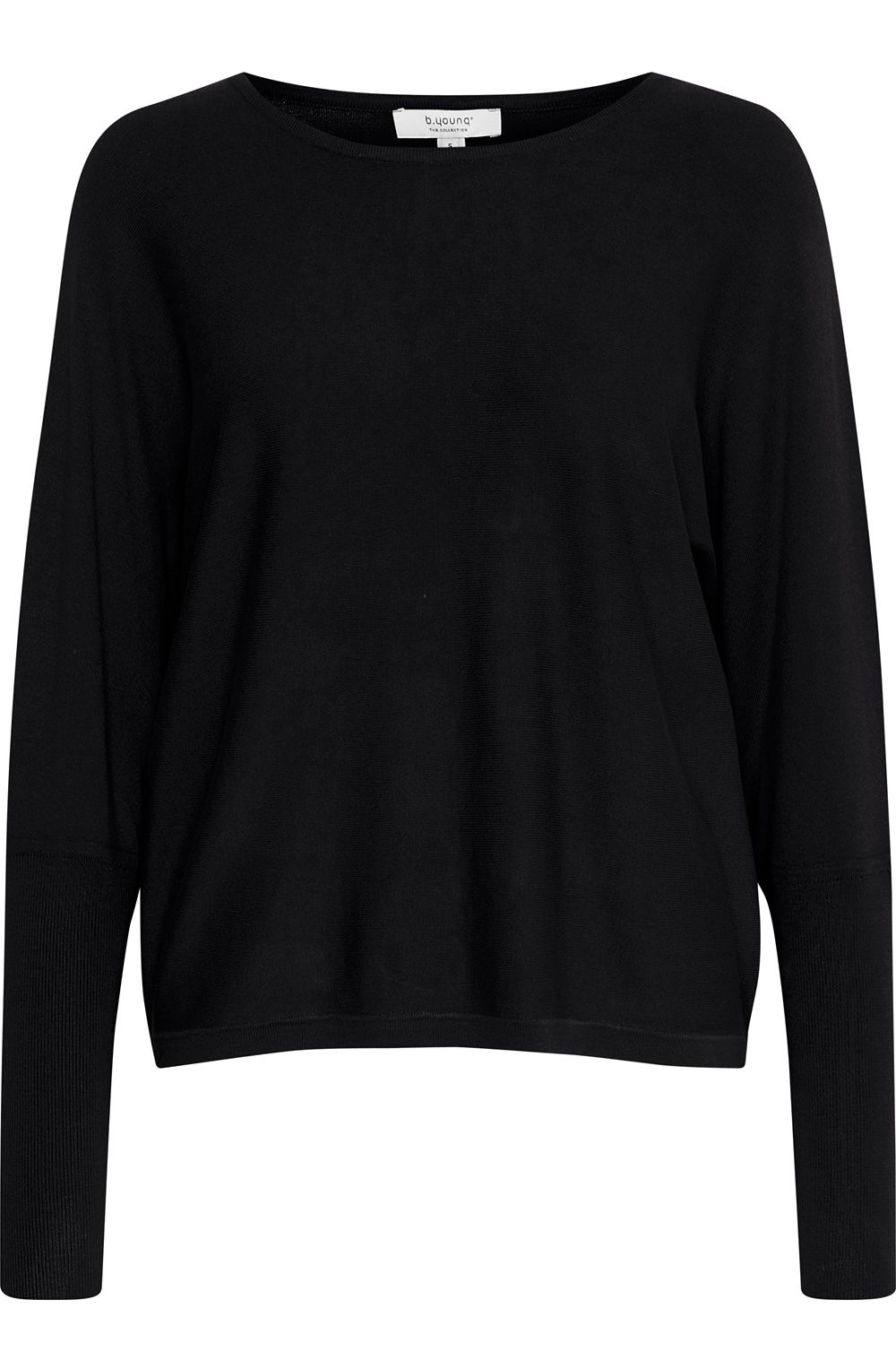 Black Bat Wing Oversized Jumper