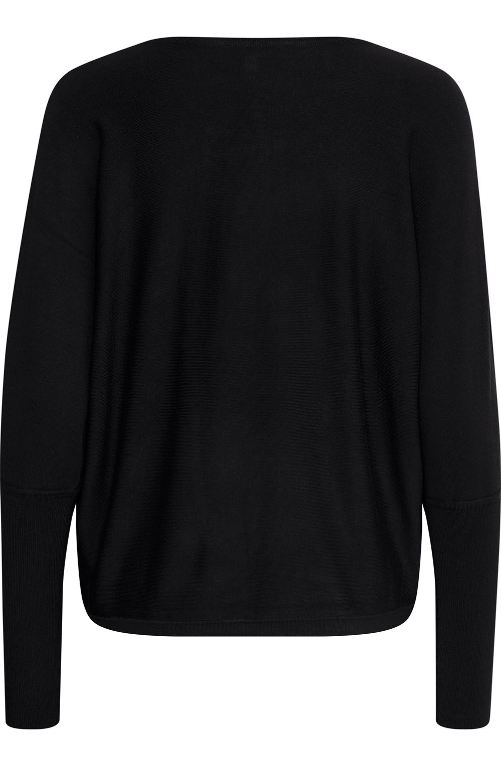 Black Bat Wing Oversized Jumper