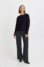 Black Bat Wing Oversized Jumper