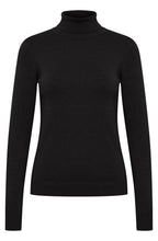Black Roll Neck Jumper