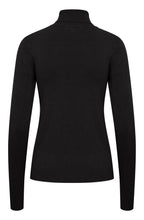 Black Roll Neck Jumper