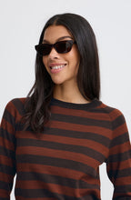 Smoked Paprika Striped Jumper