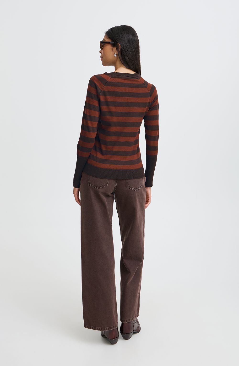 Smoked Paprika Striped Jumper