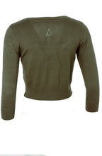 Cardigan short khaki