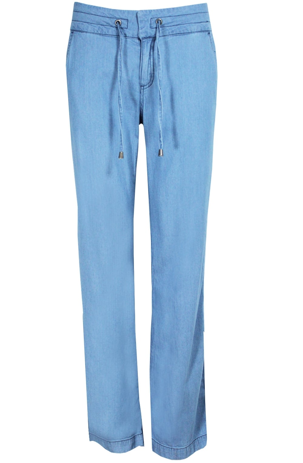 Chambray Feel Trousers