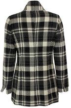Check Print Coat