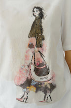 Cloud Dancer Shimmering Oui Girl T Shirt