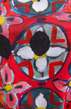 Abstract Floral and Sparkle T Shirt