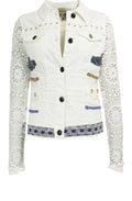 Andra Crocheted Sleeve Jacket