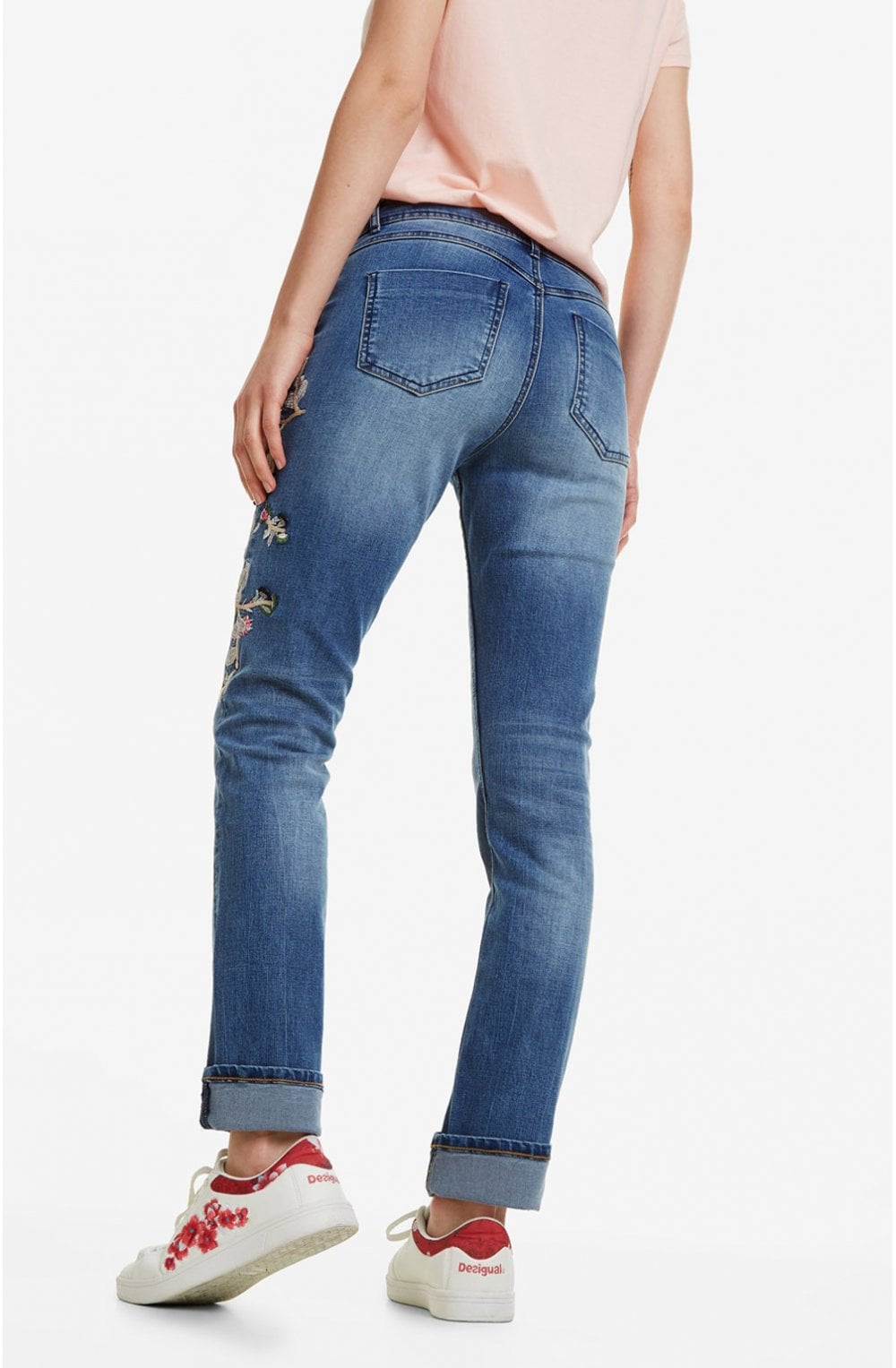 Barcelona Flower Jeans