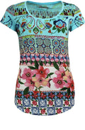 Corey Bold Print T Shirt