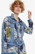 Denim Jacket With Viscose Gisela