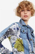 Denim Jacket With Viscose Gisela