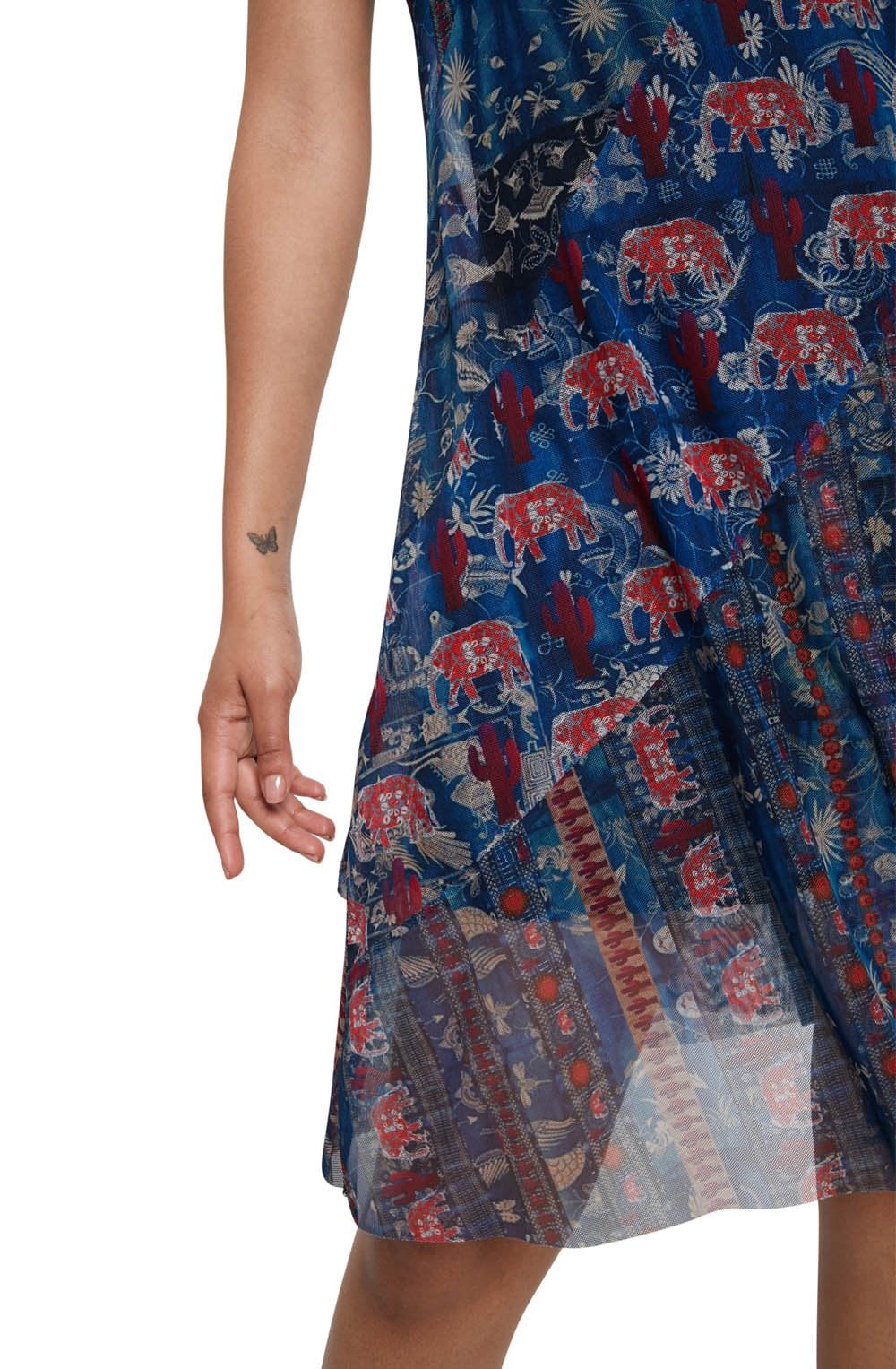 Elephant Design Dress