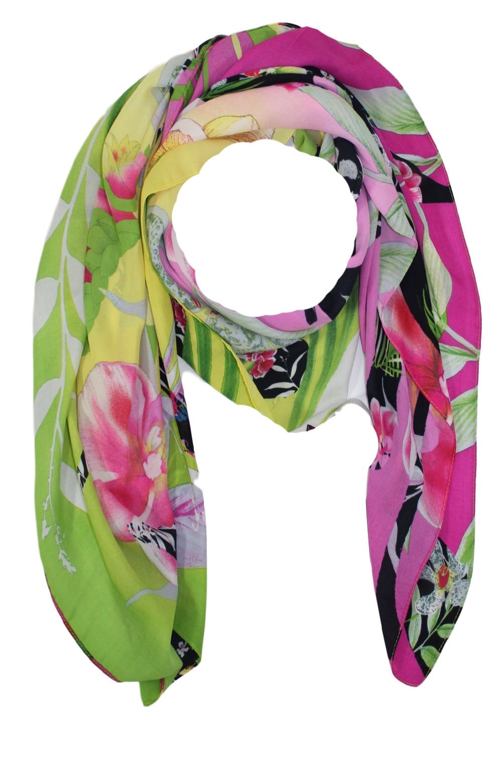 Fantasies Bold Floral Scarf