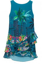 Flared Tropical Dress Harringto