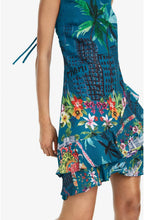 Flared Tropical Dress Harringto
