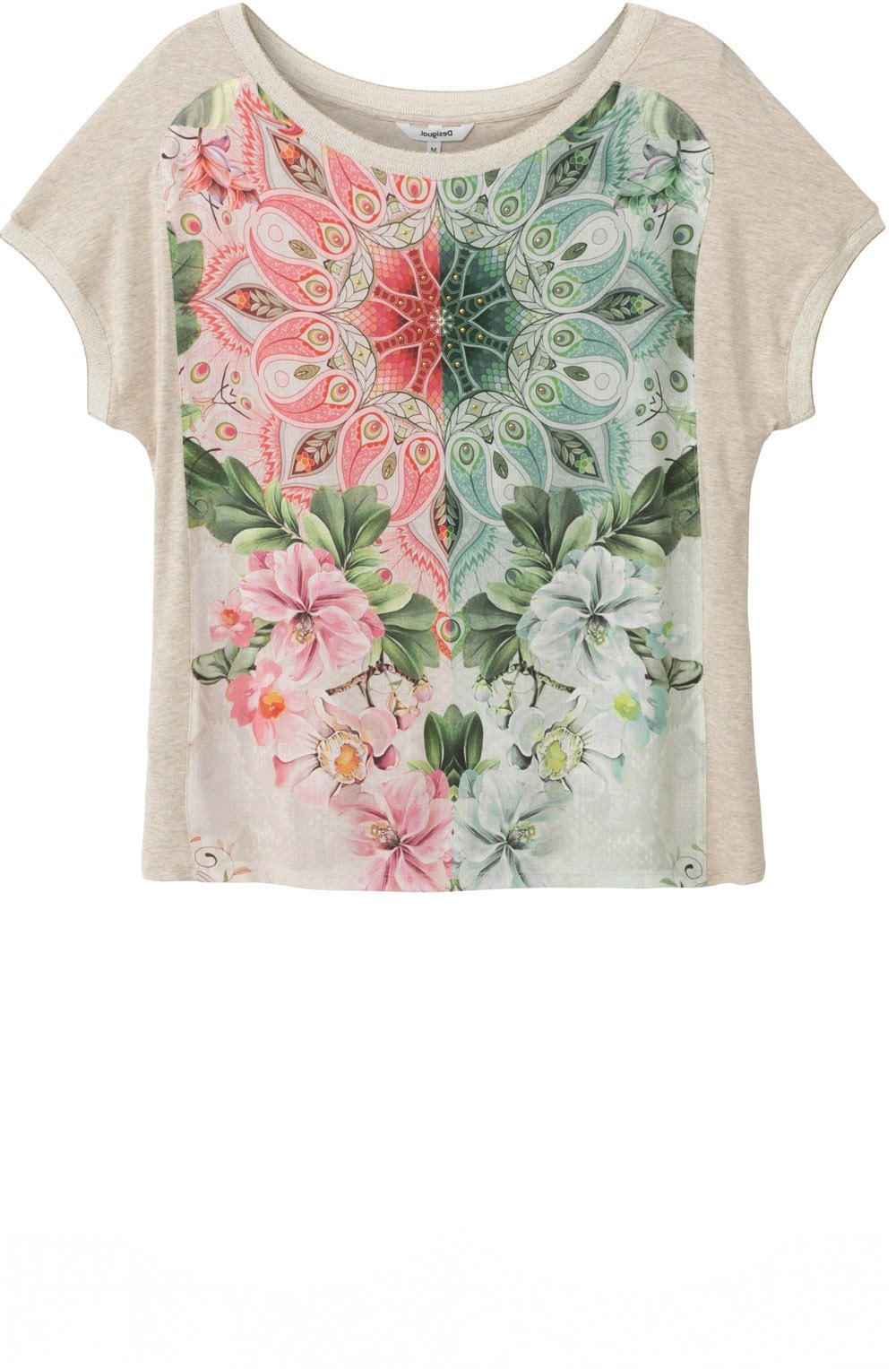 Floral Design T Shirt