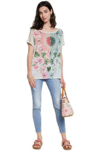 Floral Design T Shirt