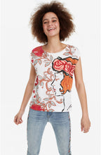 Floral Design T Shirt Susurro