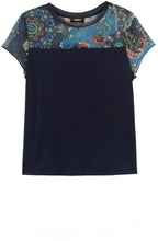Floral Planel T Shirt