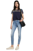 Floral Planel T Shirt