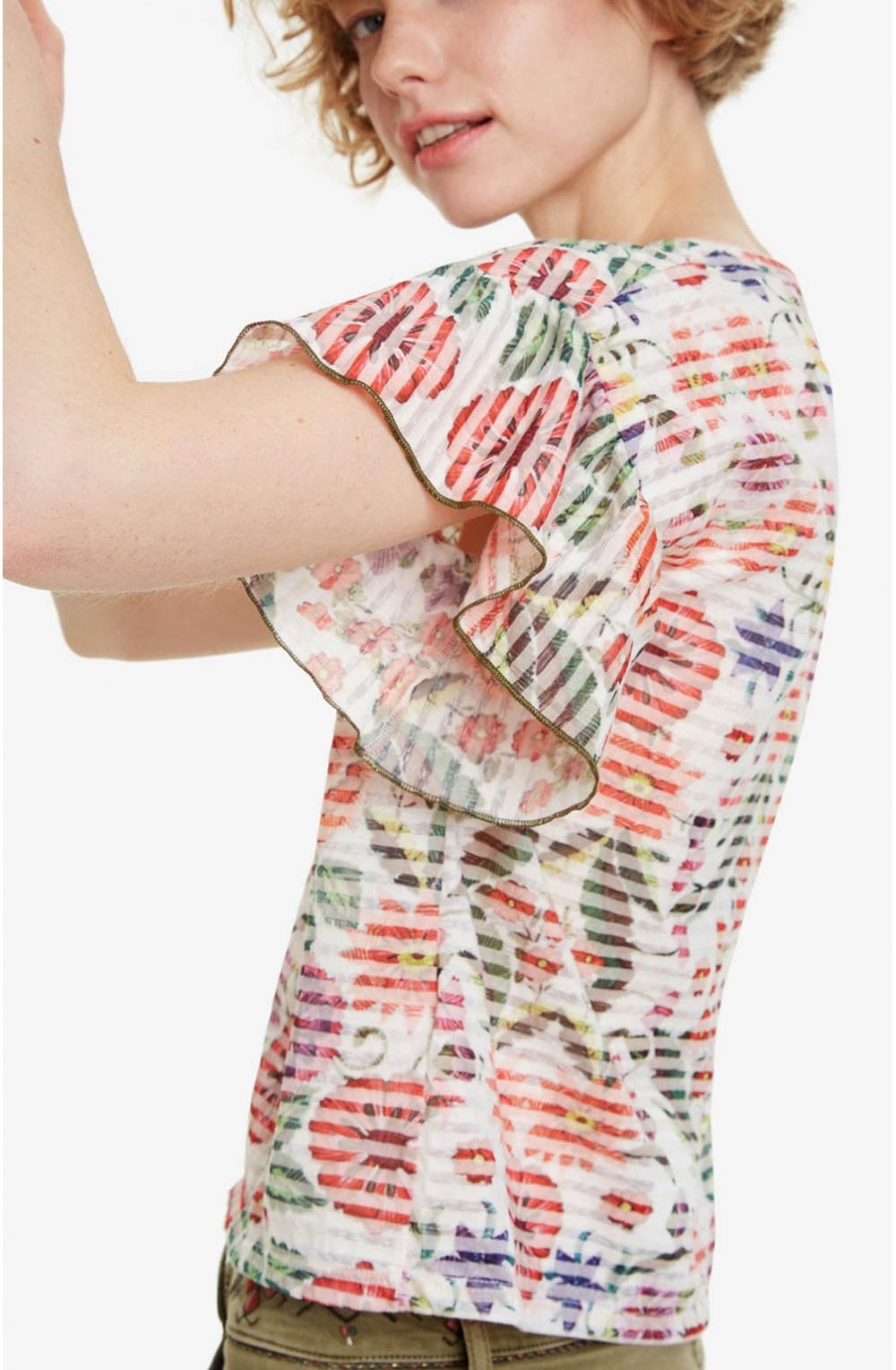 Floral Print T Shirt Karina