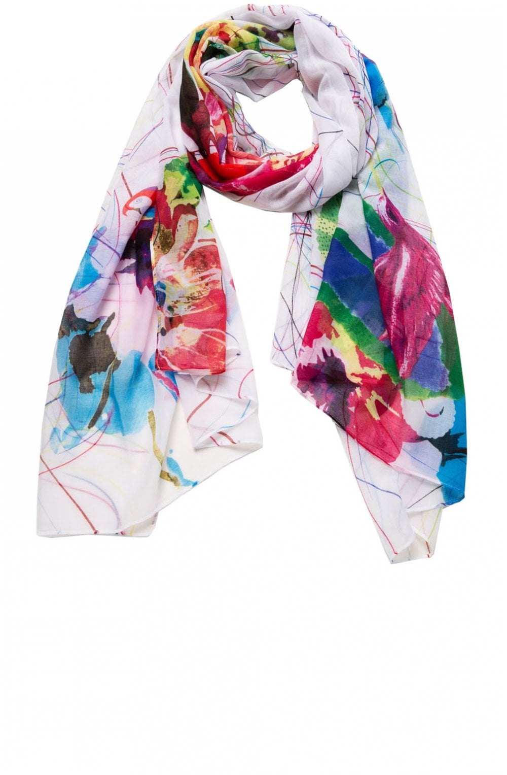 Floral Scarf Logomotio