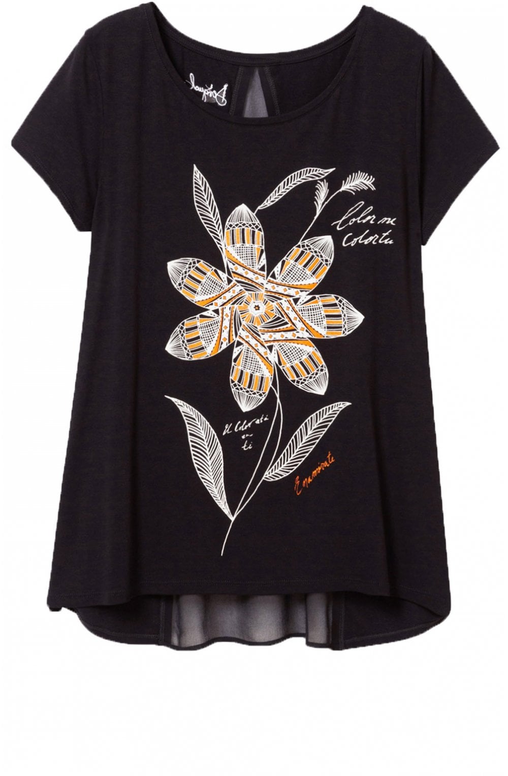 Floral T Shirt Apaches