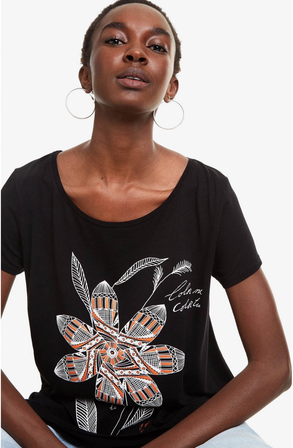 Floral T Shirt Apaches