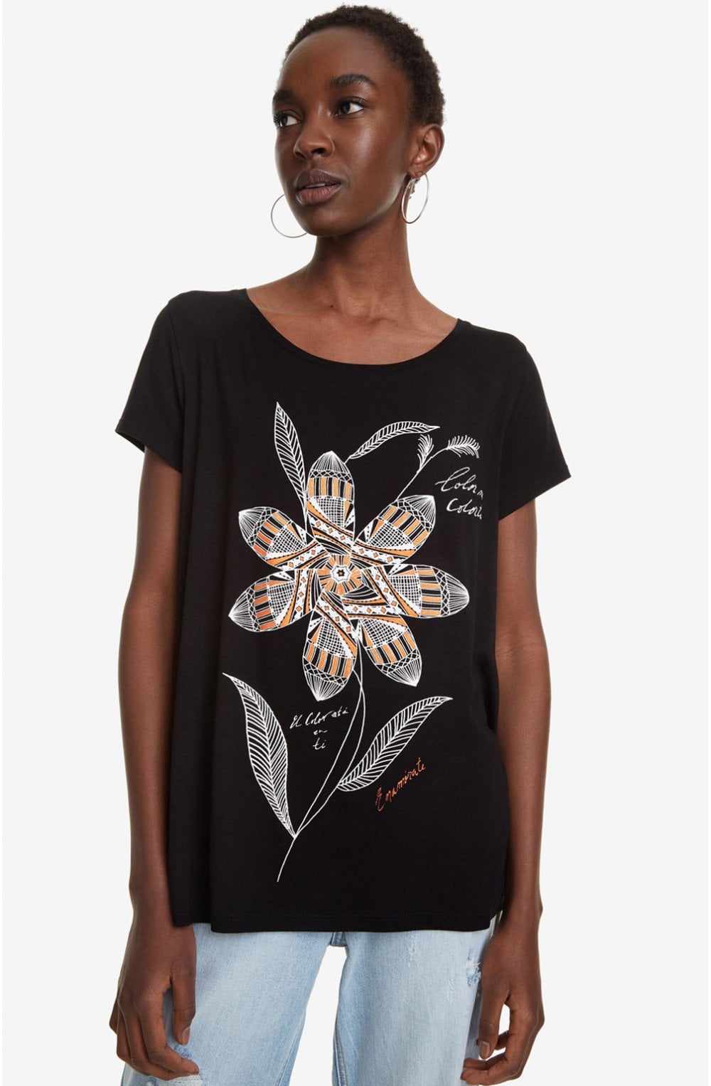Floral T Shirt Apaches