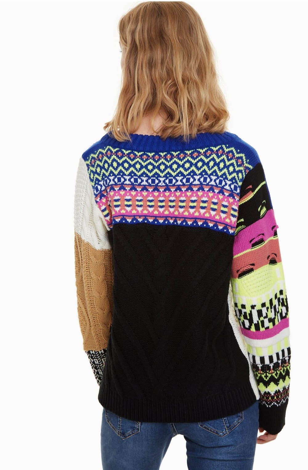 Fluor Vibrant Knit Sweater