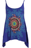 Geneviere Bold Print Vest Top