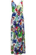 Jasmine Tropical Print Dress