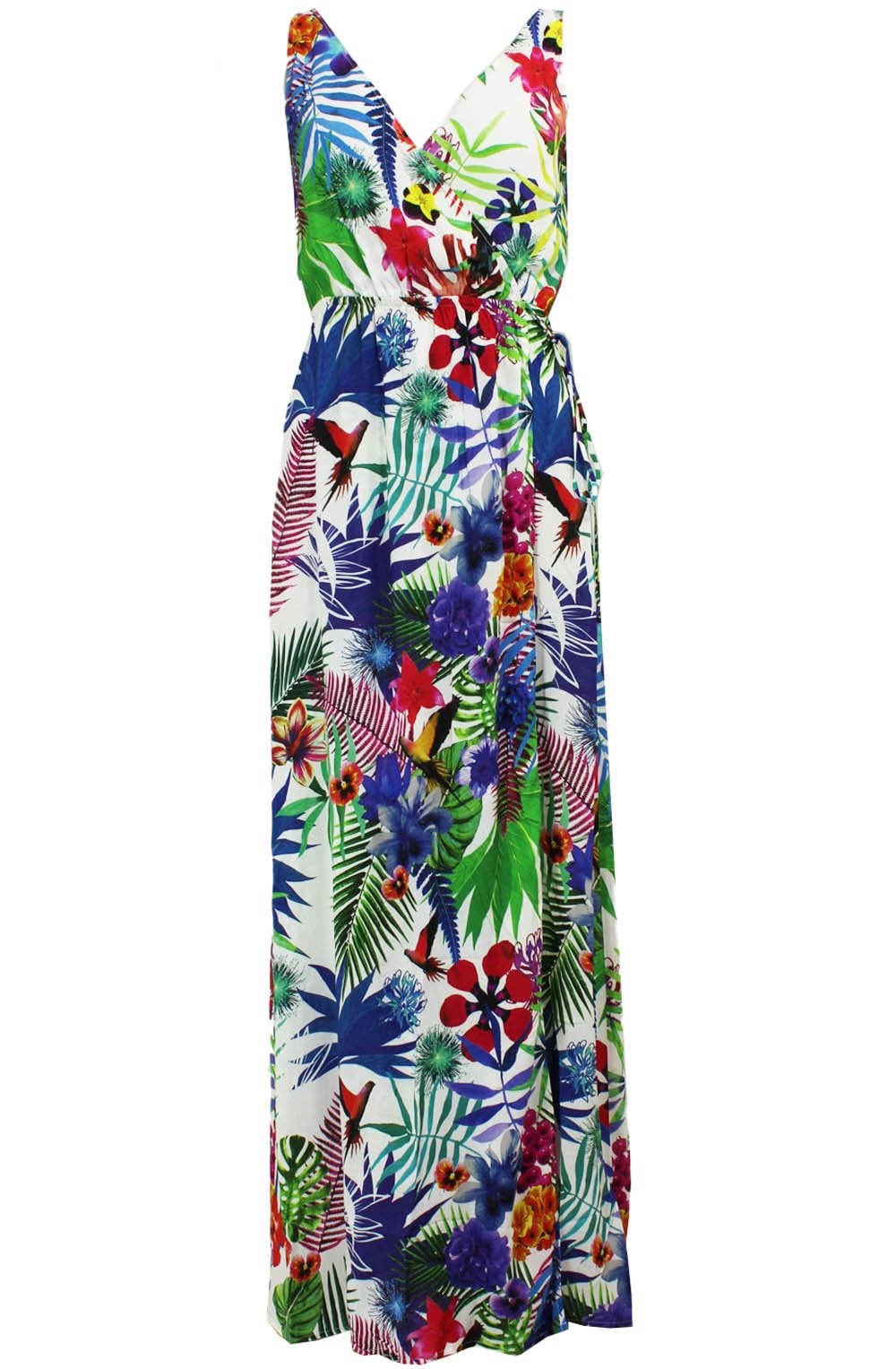 Jasmine Tropical Print Dress