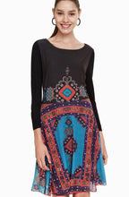 Julianne Aztec Print Dress