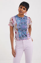 Lilac Sheer Top