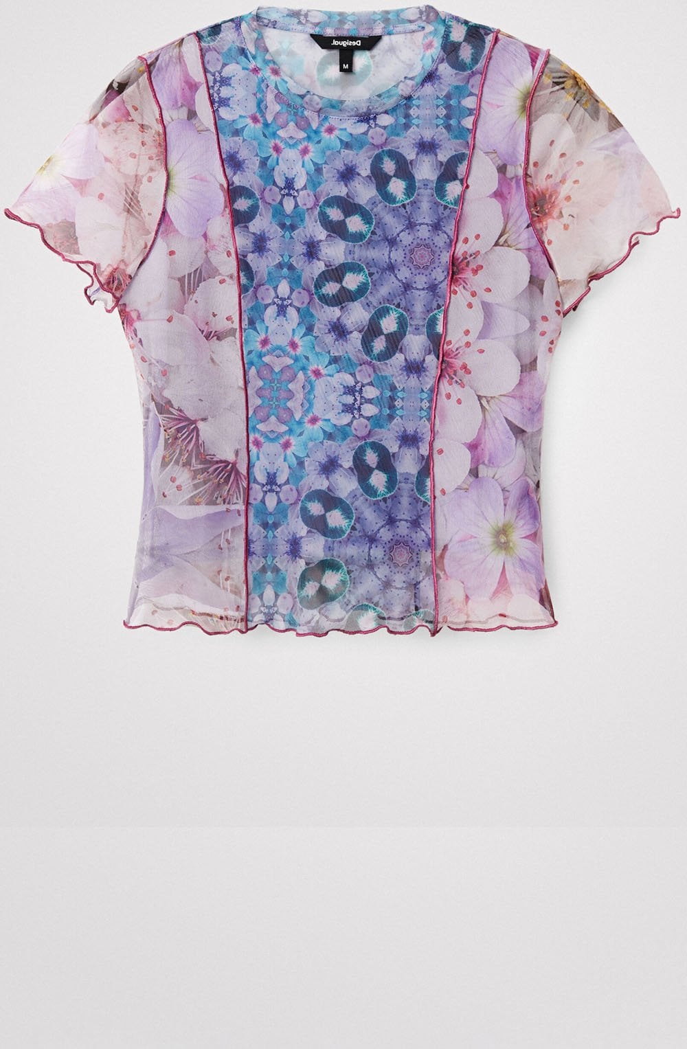 Lilac Sheer Top