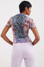 Lilac Sheer Top
